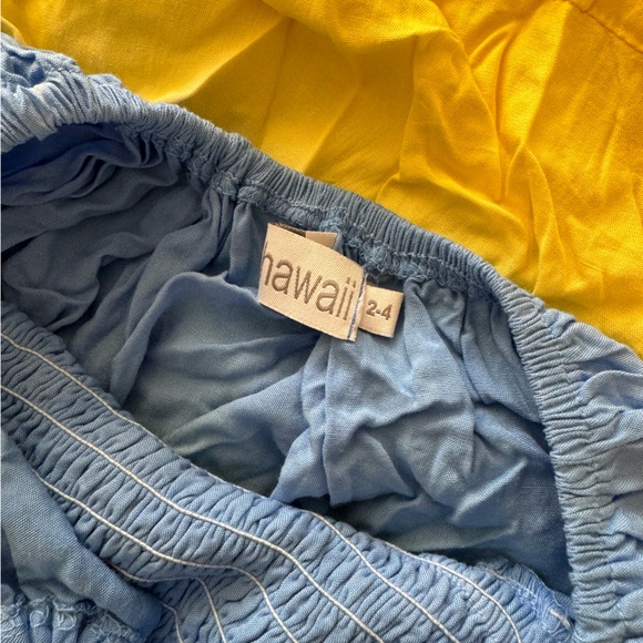 Tiare Hawaii - Kids Avisa Dress in Sky Blue Yellow Ombré 2-4 - Picture 6 of 7